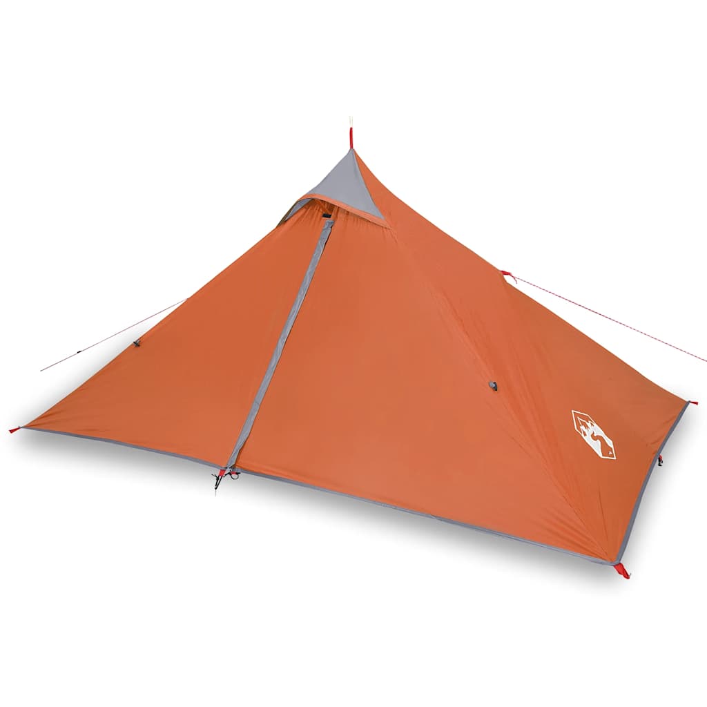 vidaXL Tente suspendue tipi 1 personne orange imperméable - Image 4