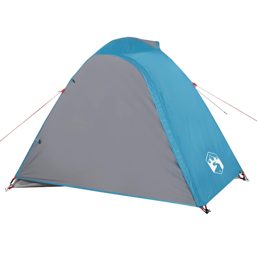 vidaXL Tente de camping à dôme 3 personnes bleu imperméable - Image 6