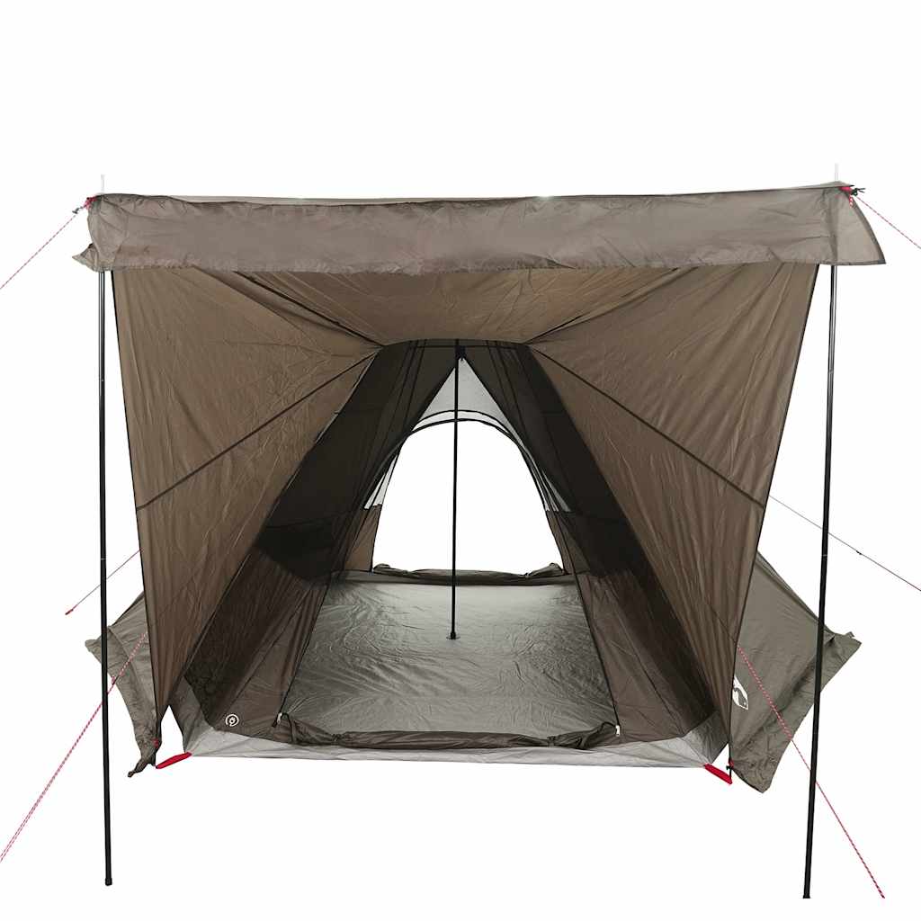 vidaXL Tente familiale tipi 6 personnes marron imperméable - Image 5