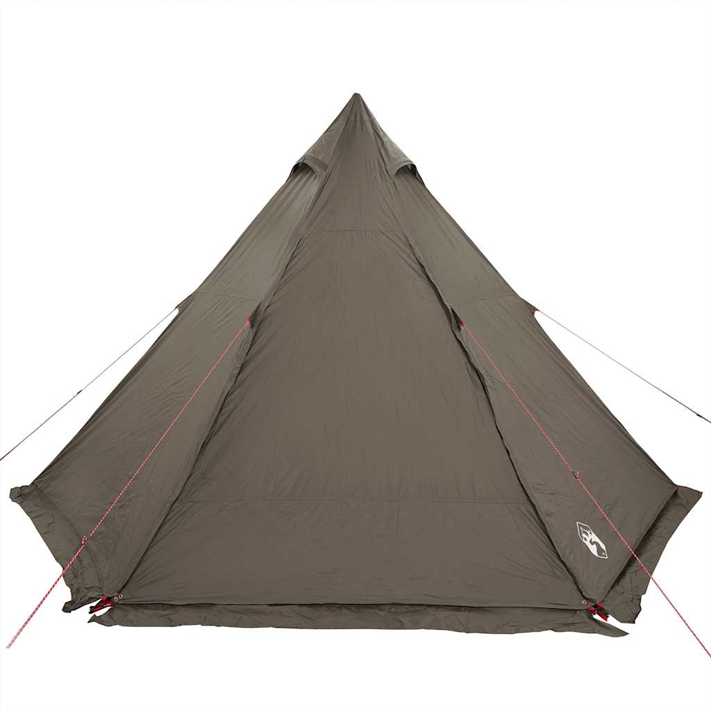 vidaXL Tente familiale tipi 6 personnes marron imperméable - Image 6