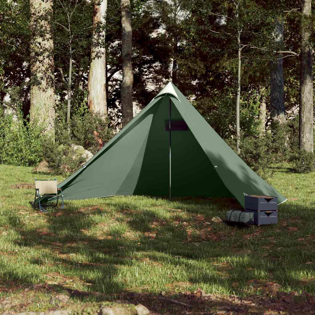 vidaXL Tente familiale tipi 7 personnes vert imperméable - Image 3