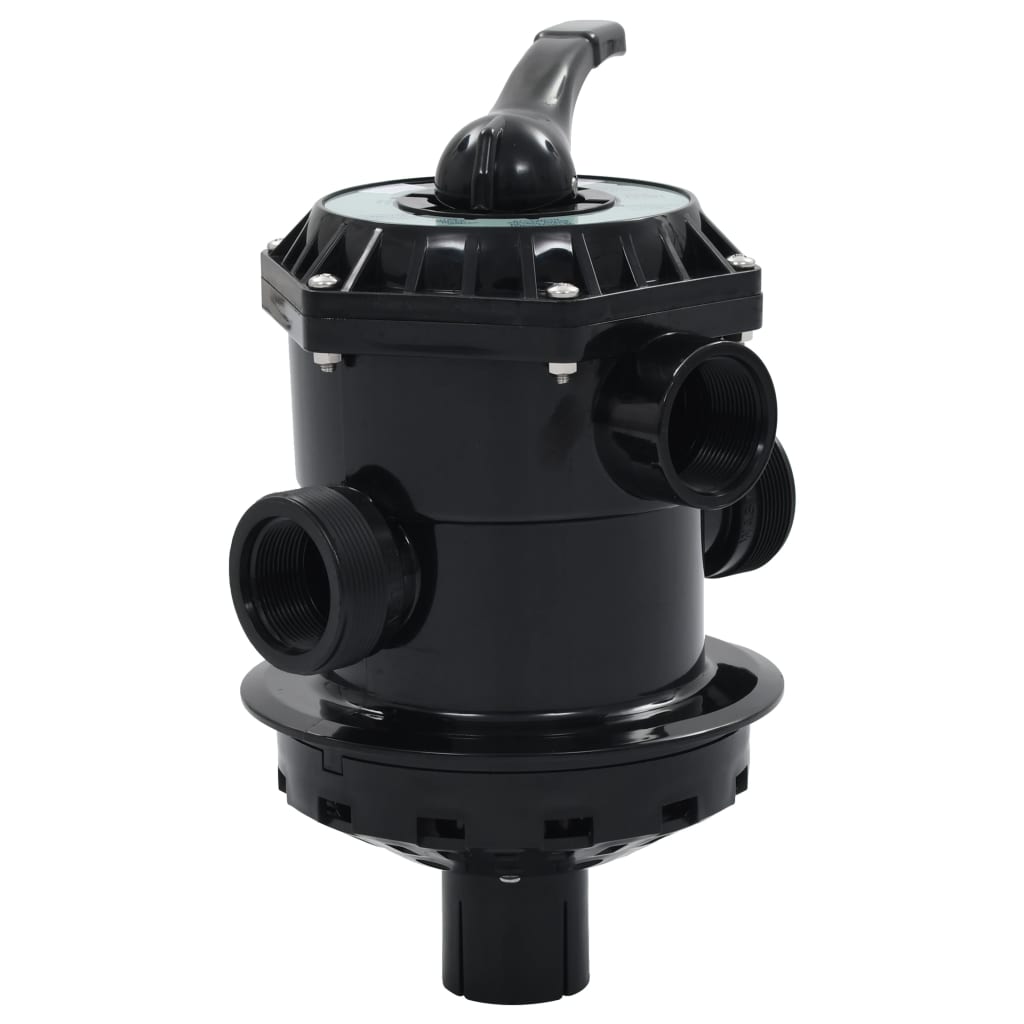 vidaXL Soupape  à multi-voies pour filtre à sable ABS 1,5" 6 voies