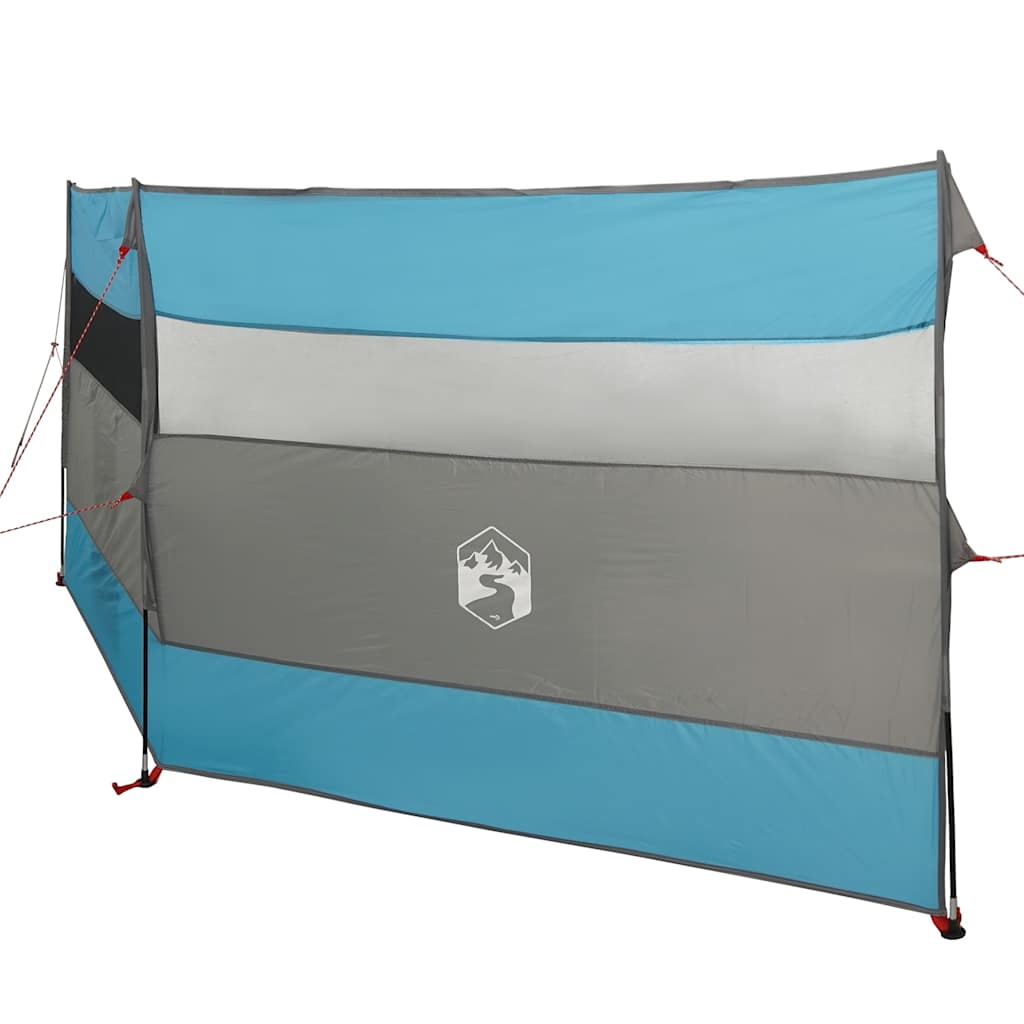 vidaXL Brise-vent de camping bleu 340x130 cm imperméable - Image 5