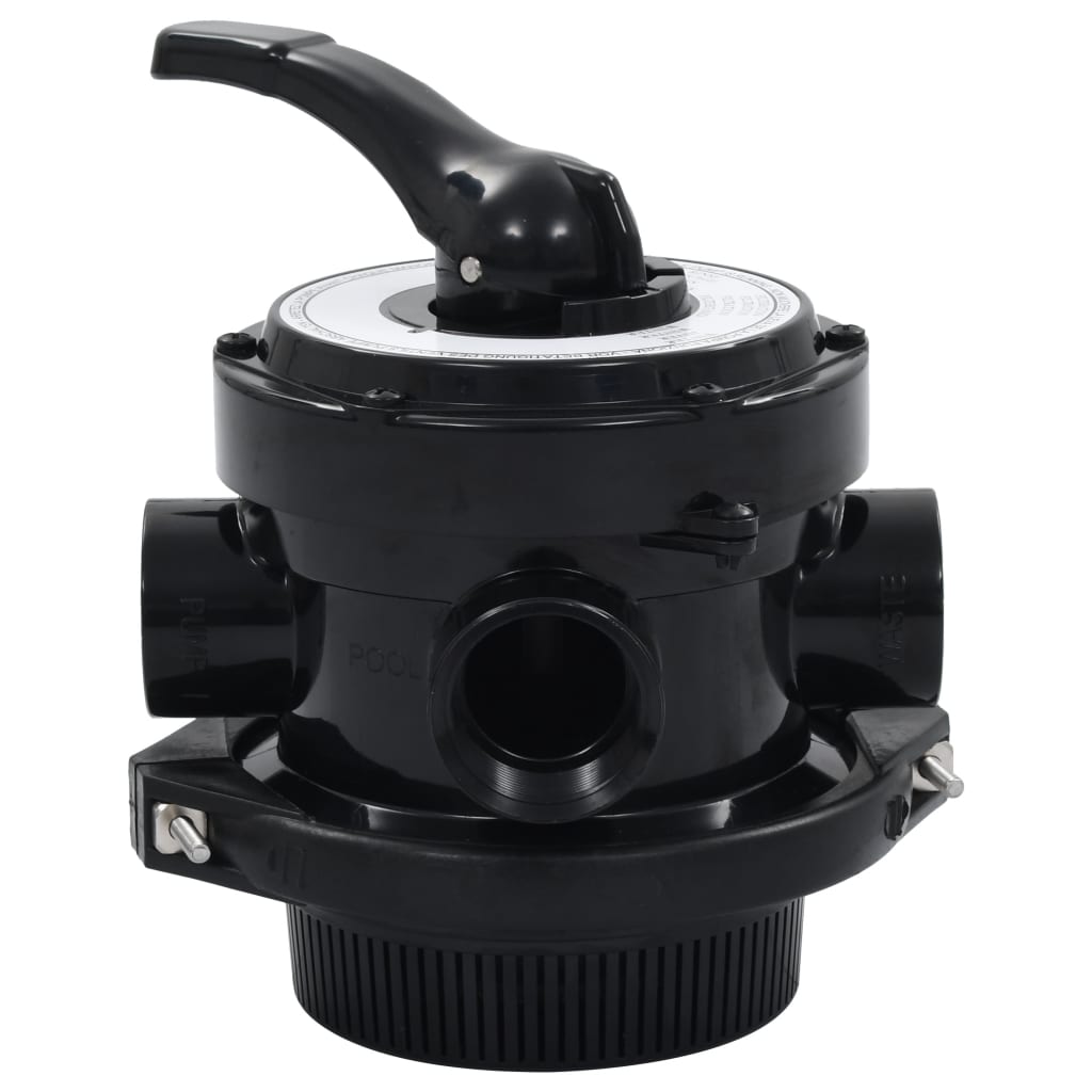 vidaXL Soupape  à multi-voies pour filtre à sable ABS 1,5" 4 voies