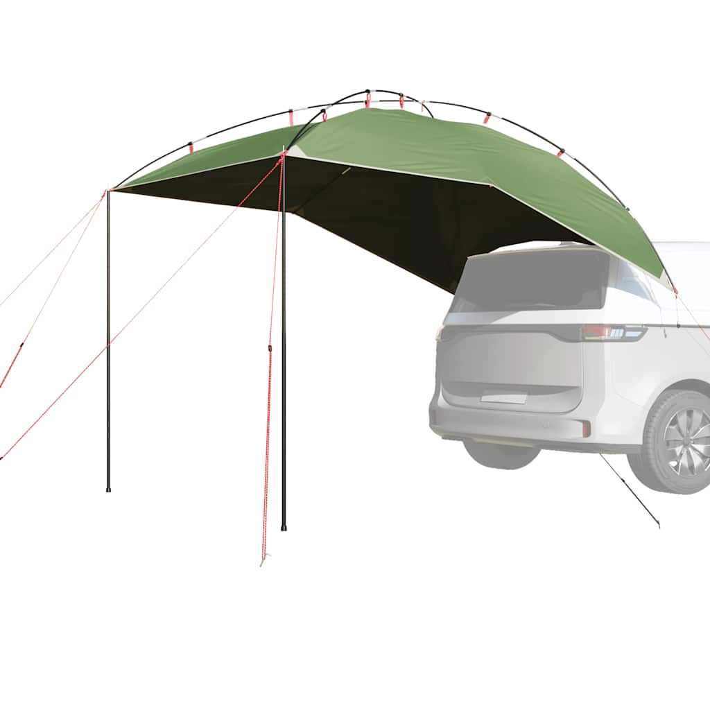 vidaXL Tente de voiture vert imperméable