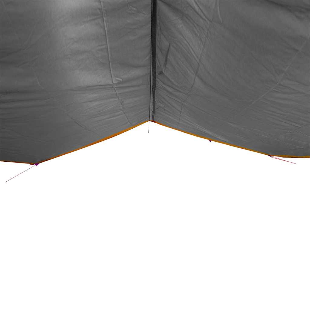 vidaXL Bâche de camping gris et orange 500x294 cm imperméable - Image 6