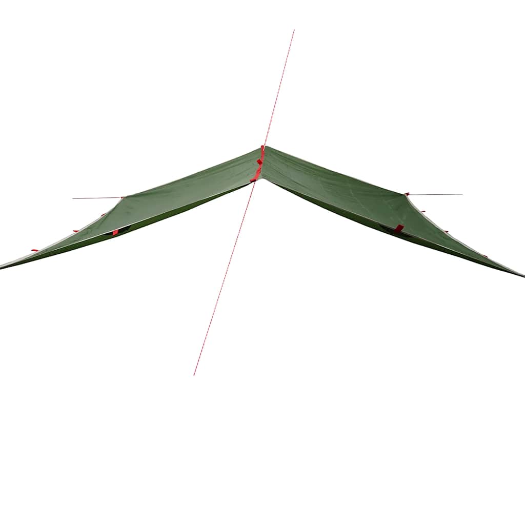 vidaXL Bâche de camping vert 300x294 cm imperméable - Image 3