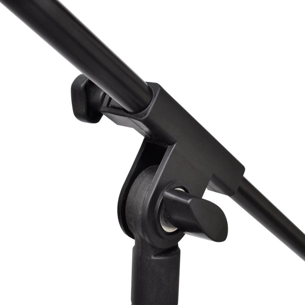 vidaXL Pied de microphone réglable en hauteur et pliable - Image 3