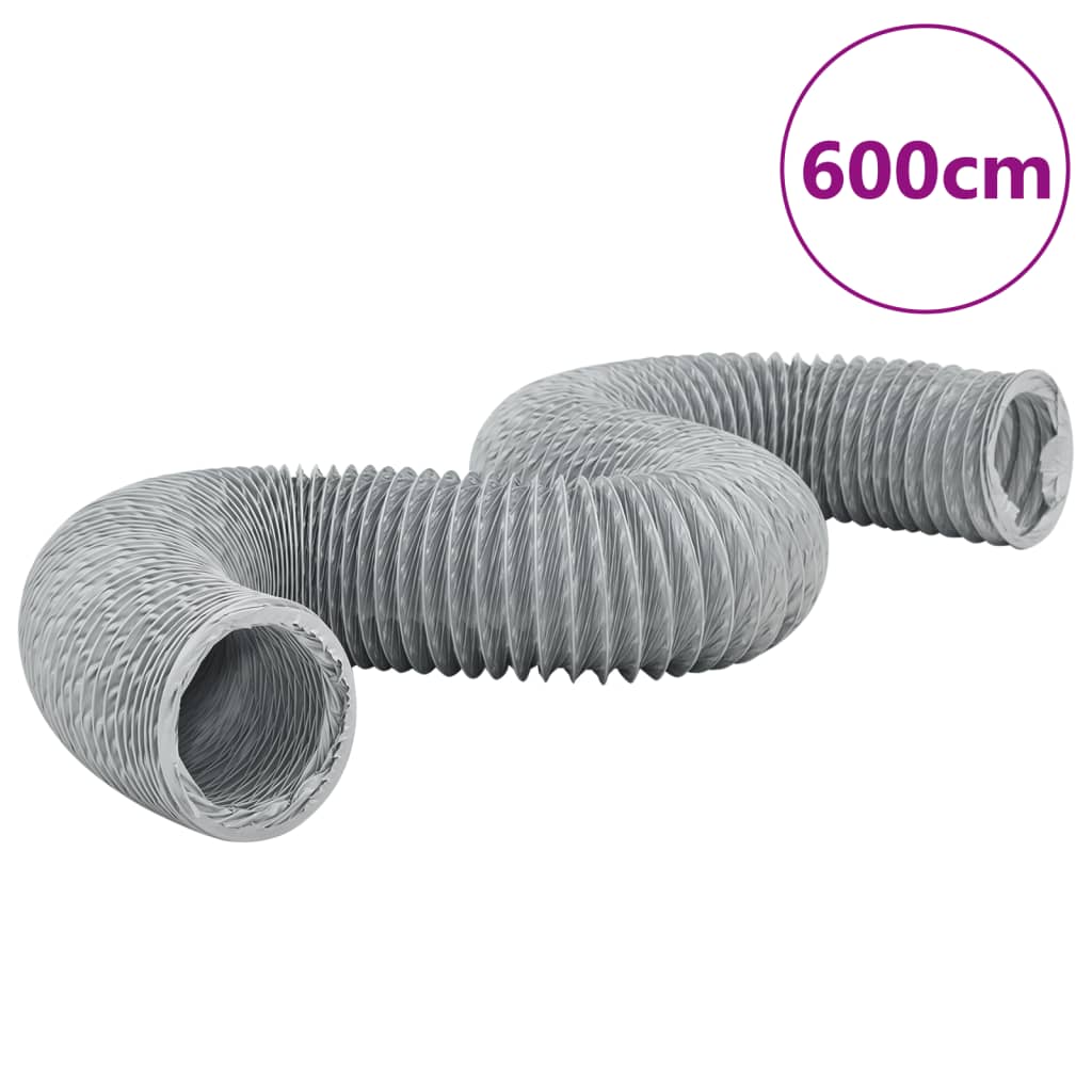 vidaXL Conduit d'échappement PVC 6 m Ø20 cm