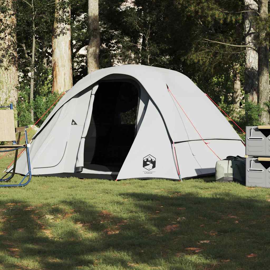 vidaXL Tente familiale cabine 6 personnes tissu occultant imperméable - Image 4