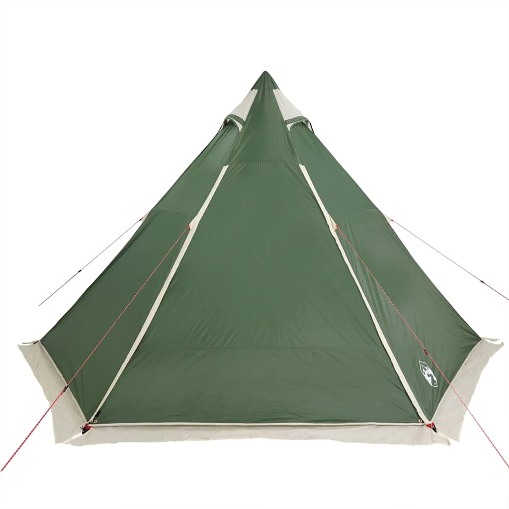 vidaXL Tente familiale tipi 6 personnes vert imperméable - Image 6