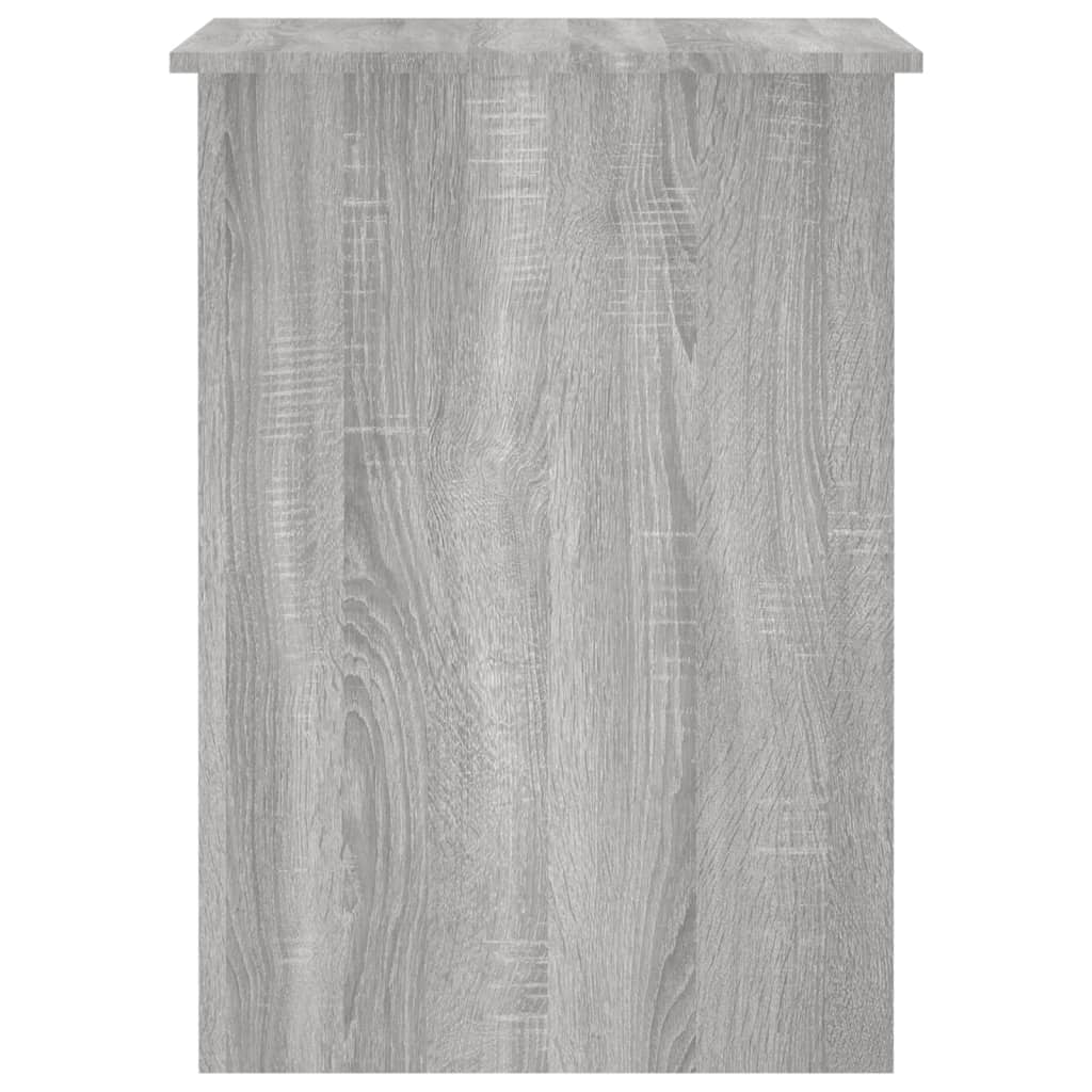 vidaXL Bureau sonoma gris 100x55x75 cm bois d'ingénierie - Image 5