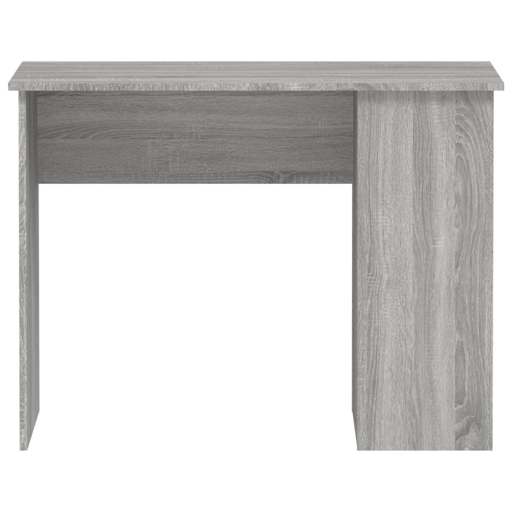 vidaXL Bureau sonoma gris 100x55x75 cm bois d'ingénierie - Image 4