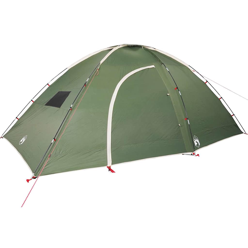 vidaXL Tente de camping 8 personnes vert imperméable - Image 4