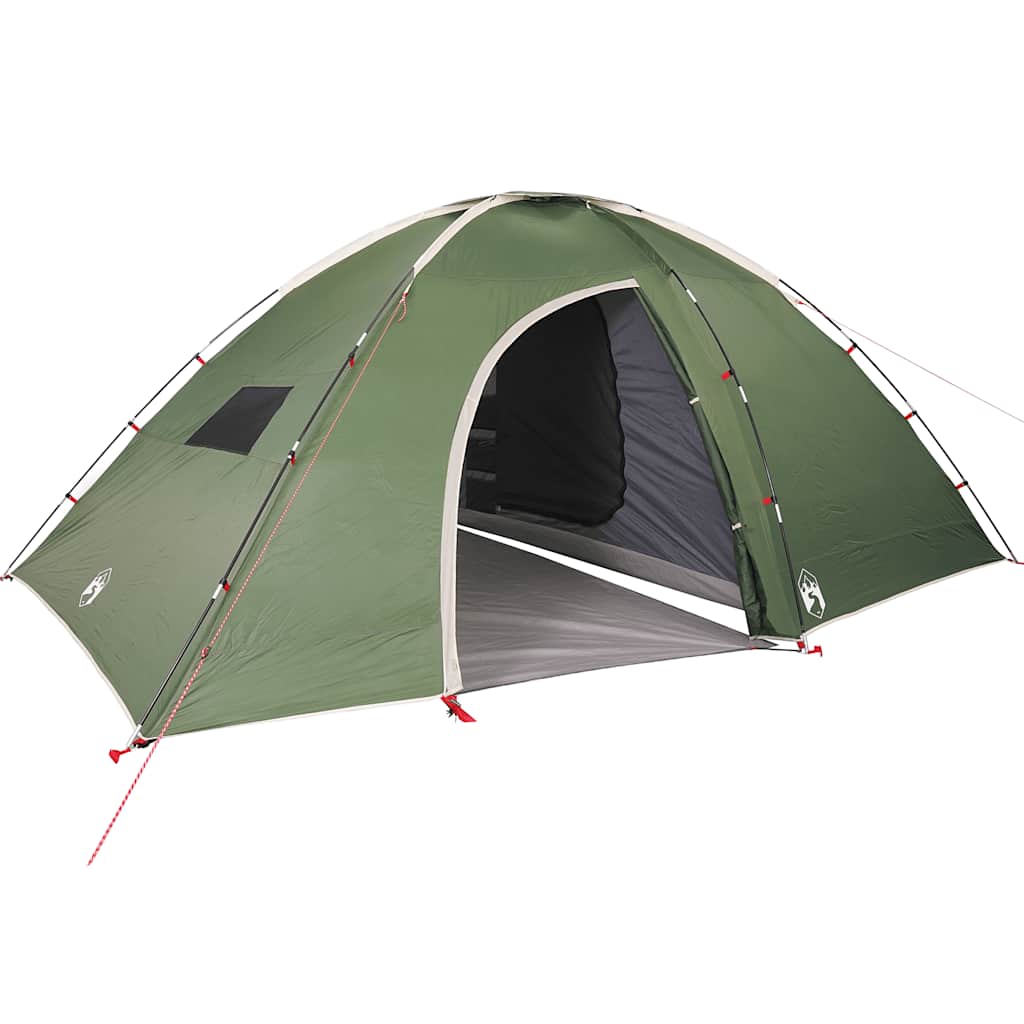 vidaXL Tente de camping 8 personnes vert imperméable - Image 6