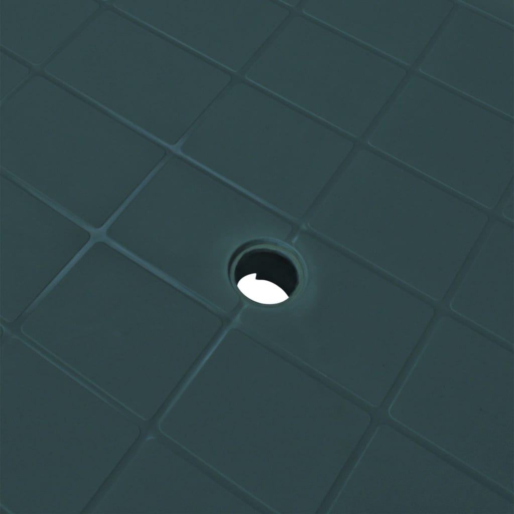 vidaXL Table de jardin Vert 101 x 68 x 72 cm Plastique - Image 3