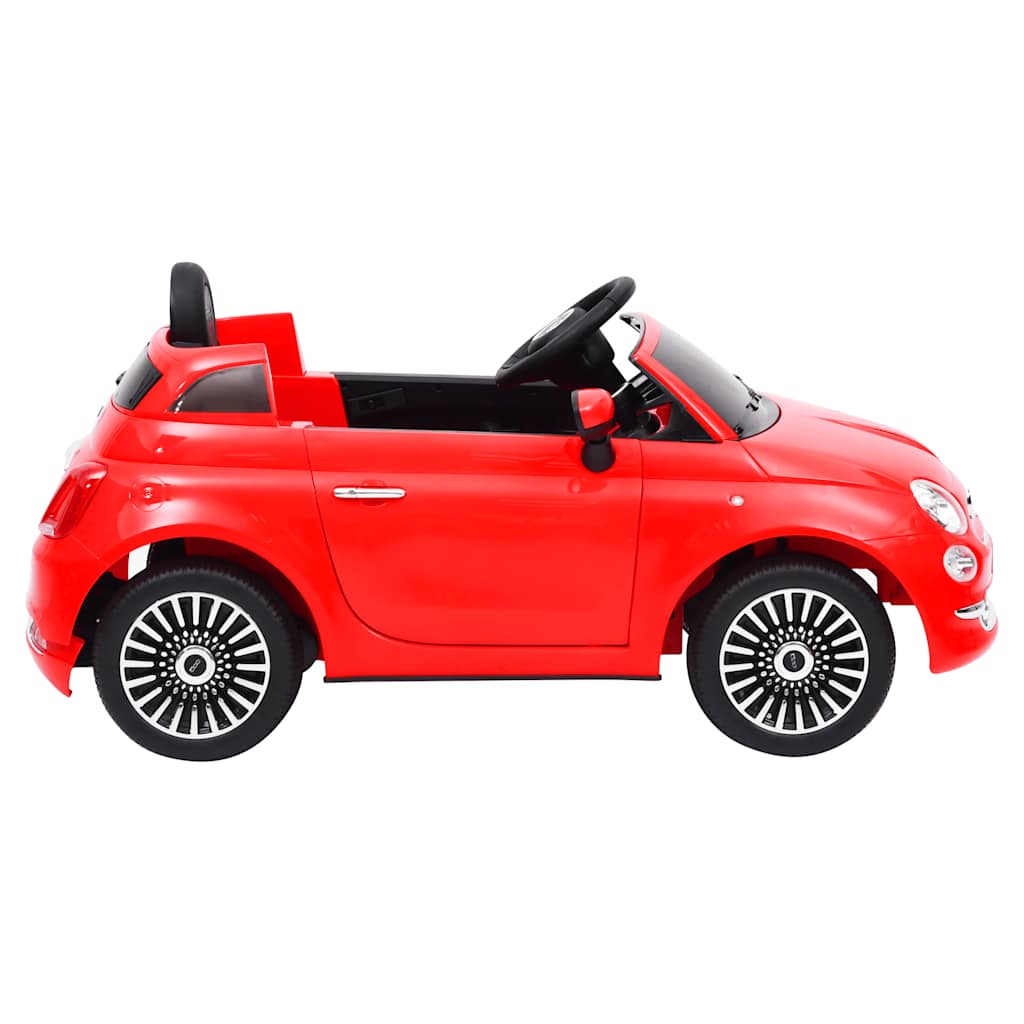 vidaXL Voiture électrique pour enfants Fiat 500 Rouge - Image 3