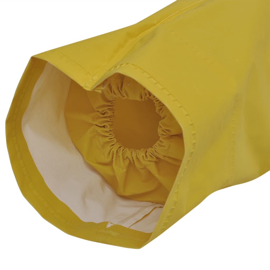 vidaXL Combinaison de pluie 2 pcs imperméable résistante à capuche L - Image 6