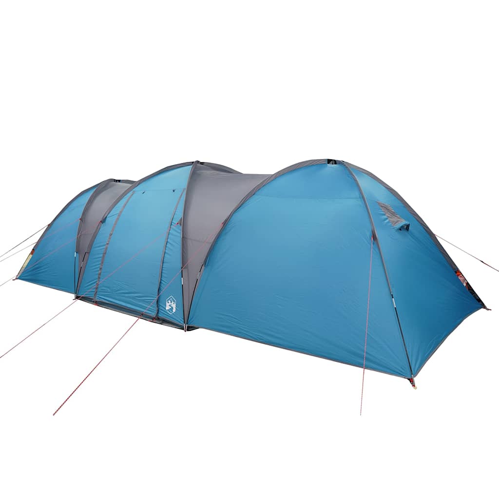 vidaXL Tente familiale à dôme 8 personnes bleu imperméable - Image 5