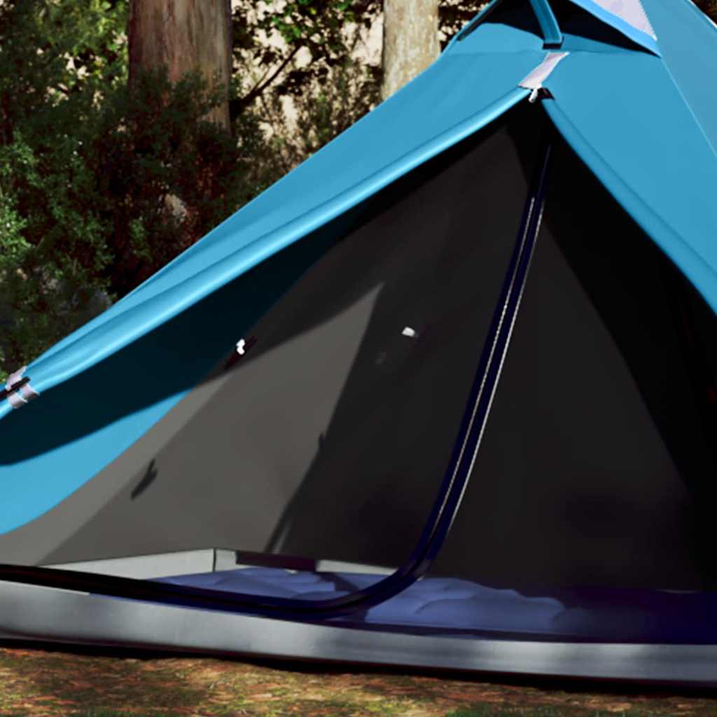 vidaXL Tente suspendue tipi 1 personne bleu imperméable - Image 3