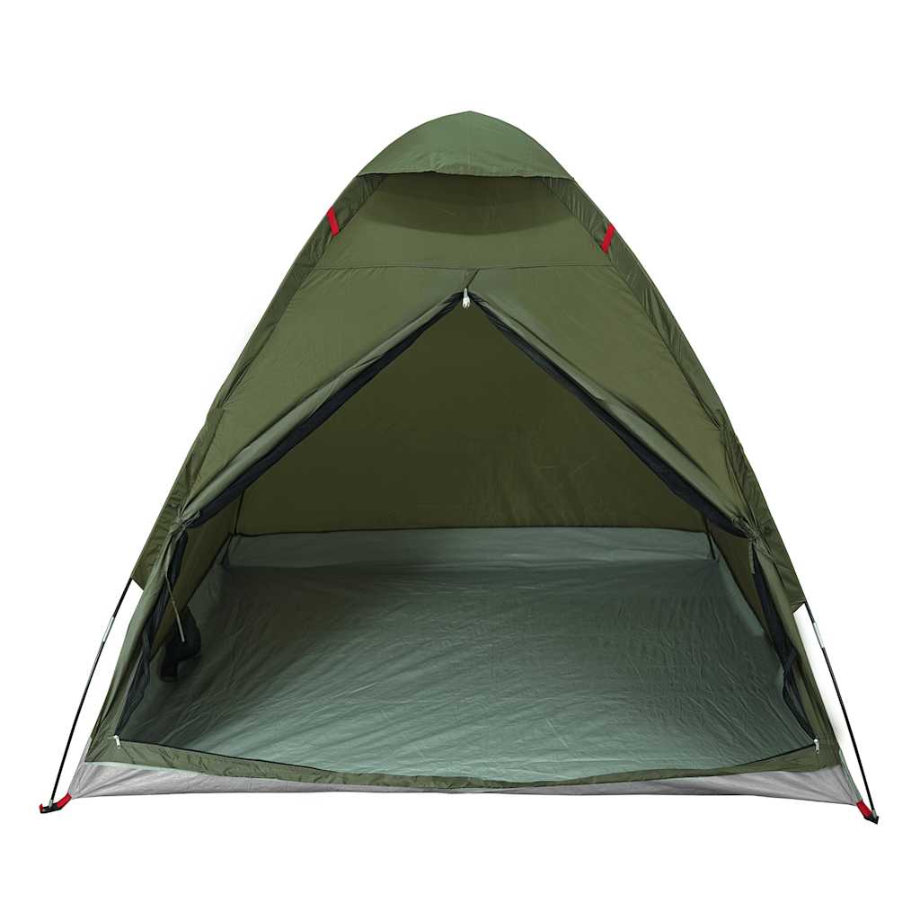 vidaXL Tente de camping à dôme 2 personnes vert olive imperméable - Image 6