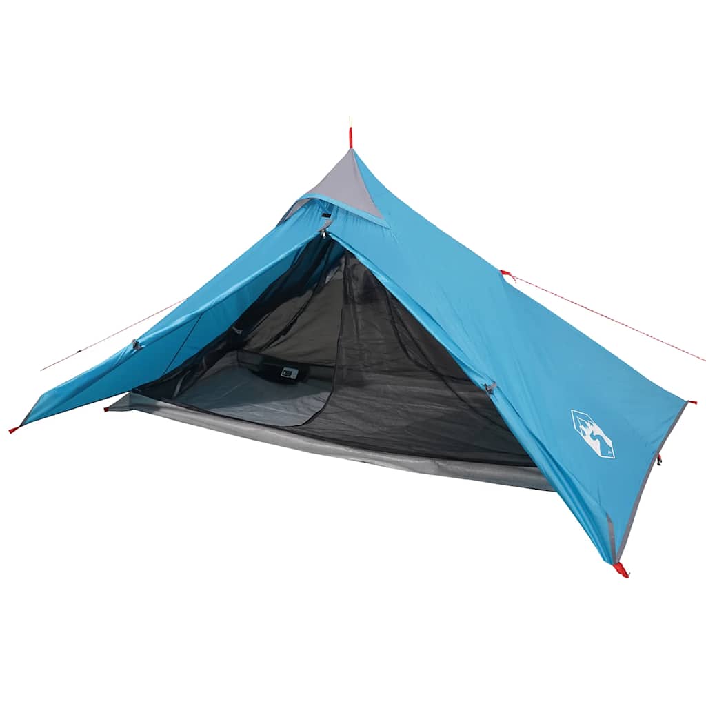vidaXL Tente suspendue tipi 1 personne bleu imperméable - Image 6