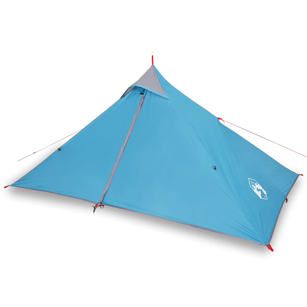 vidaXL Tente suspendue tipi 1 personne bleu imperméable - Image 4