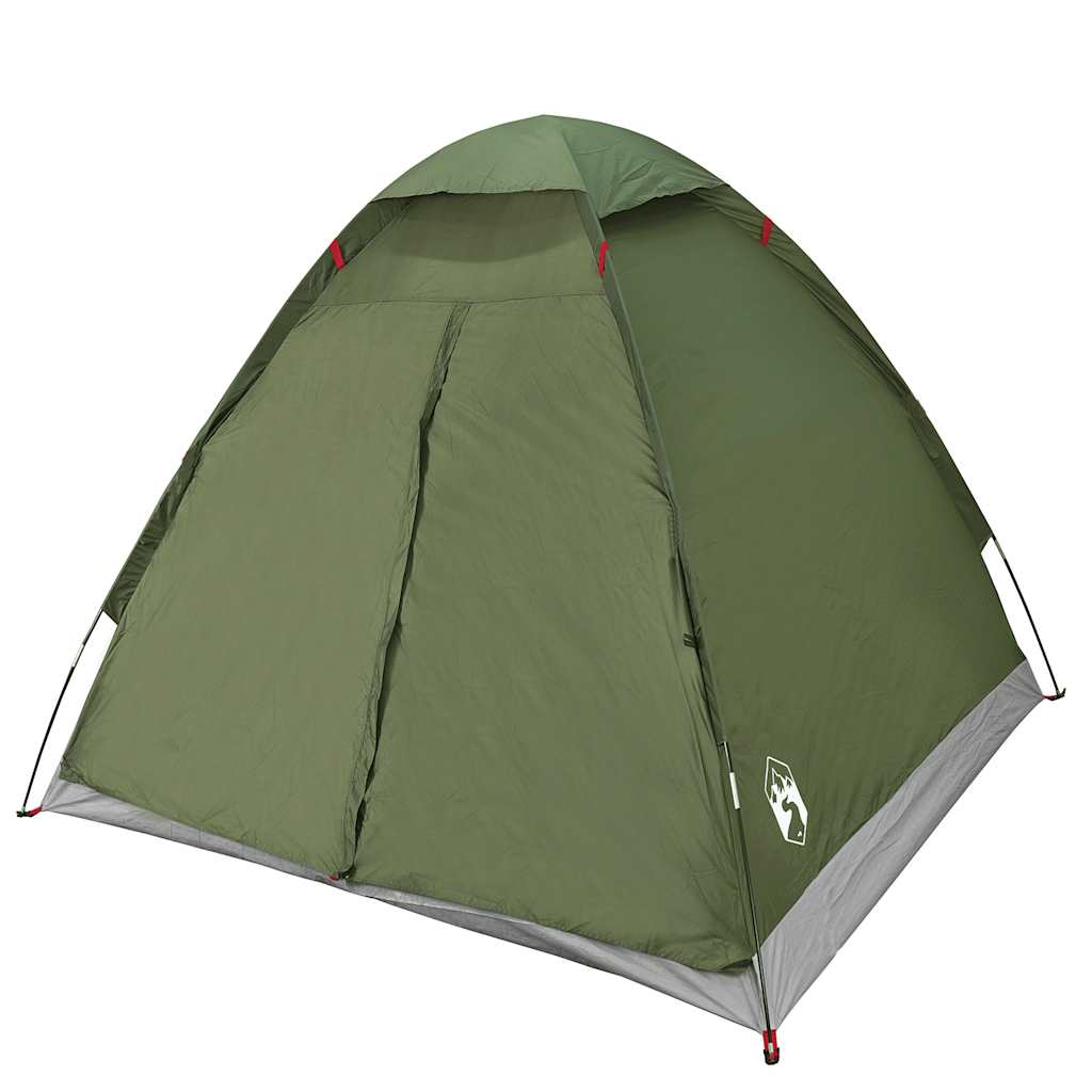 vidaXL Tente de camping à dôme 2 personnes vert olive imperméable - Image 5