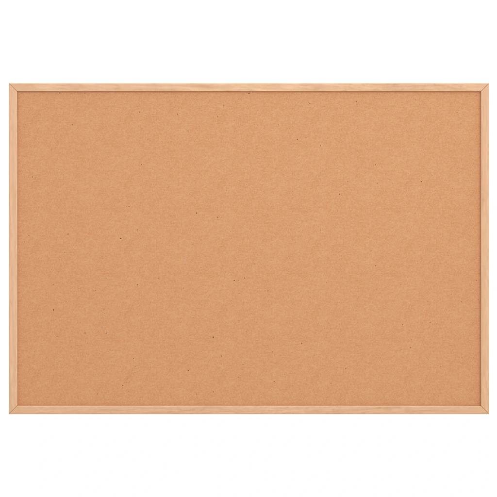 vidaXL Tableau en liège avec cadre en bois de pin massif 80 x 55 cm - Image 3