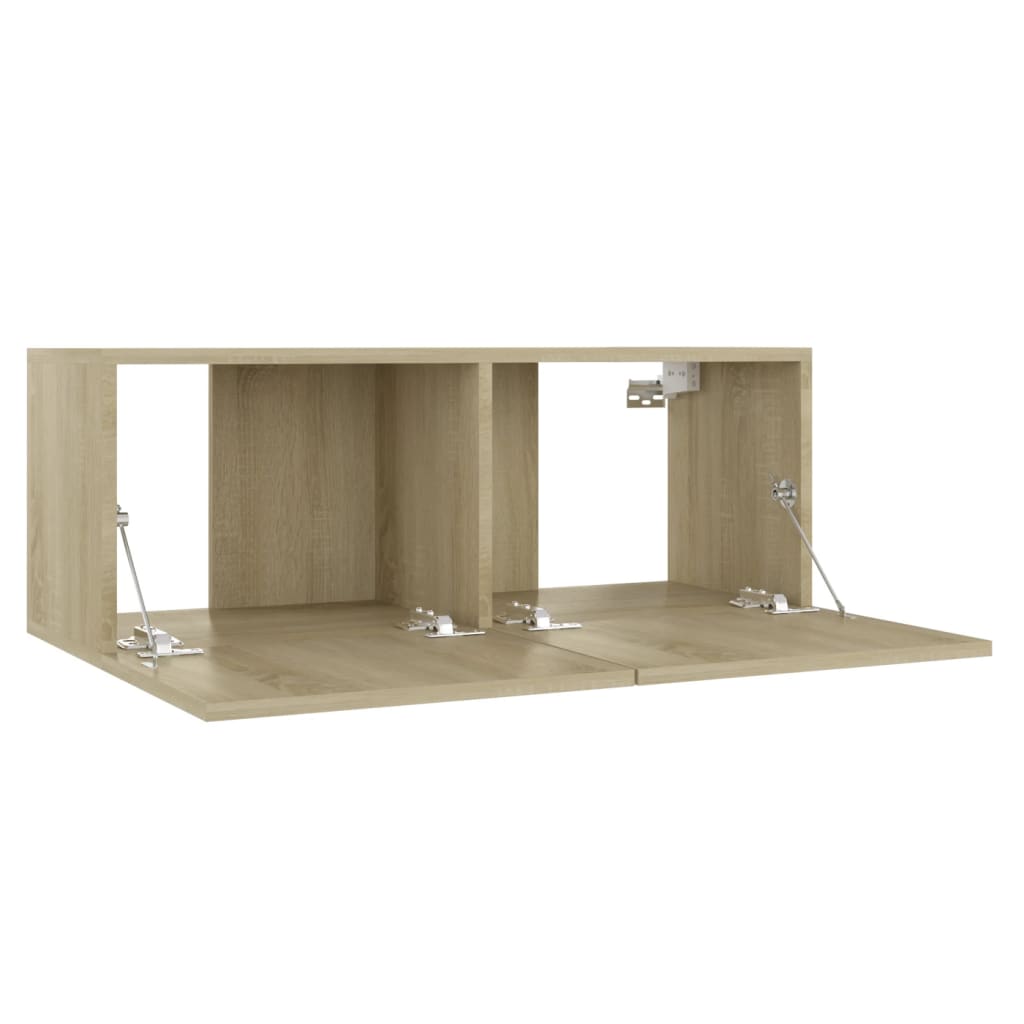 vidaXL Ensemble de meubles TV 3 pcs Chêne sonoma Bois d'ingénierie - Image 6