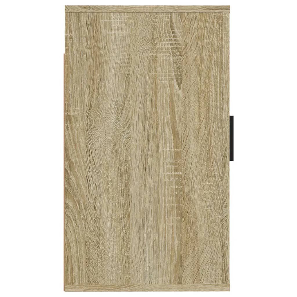 vidaXL Meuble TV mural Chêne sonoma 40x34,5x60 cm - Image 6