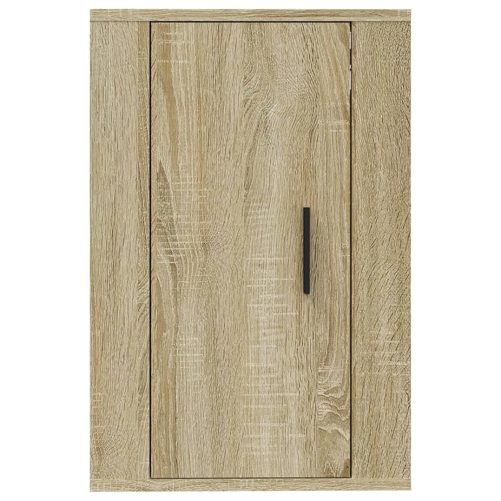 vidaXL Meuble TV mural Chêne sonoma 40x34,5x60 cm - Image 5