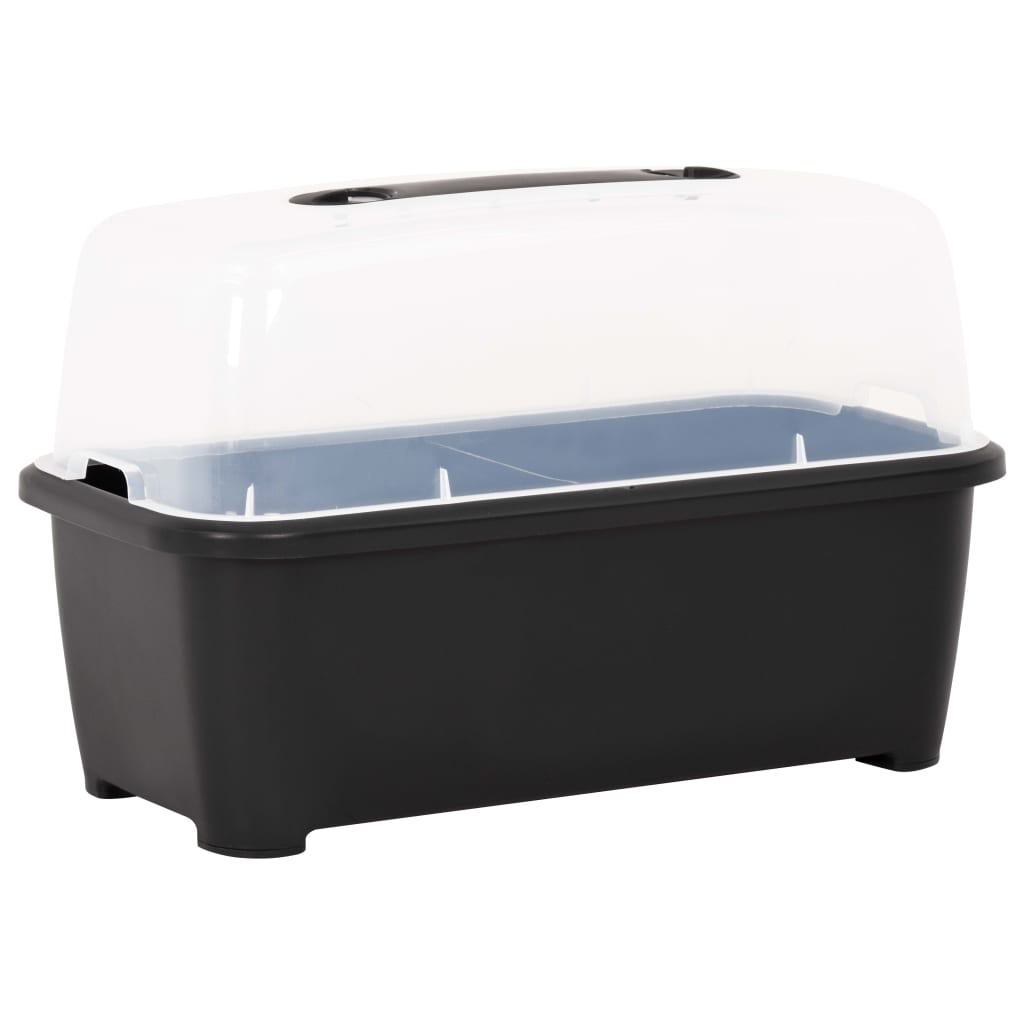 vidaXL Parterre surélevé 77x38,7x82 cm PP - Image 4