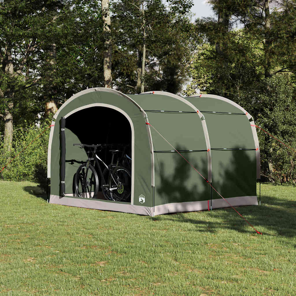 vidaXL Tente avec toit avec évent Vert 268 x 240 x 191 cm Polyester