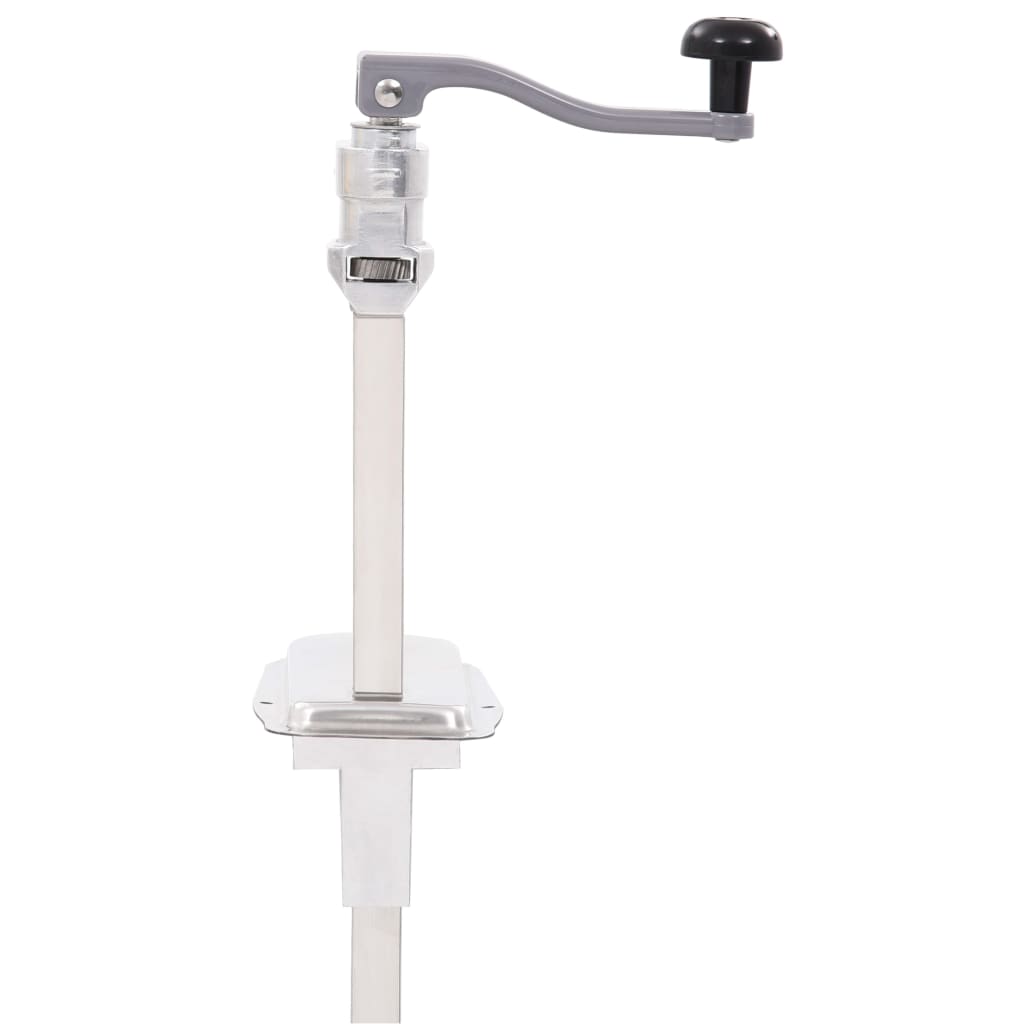 vidaXL Ouvre-boîte de conserve Argenté 70 cm Aluminium et inox - Image 5