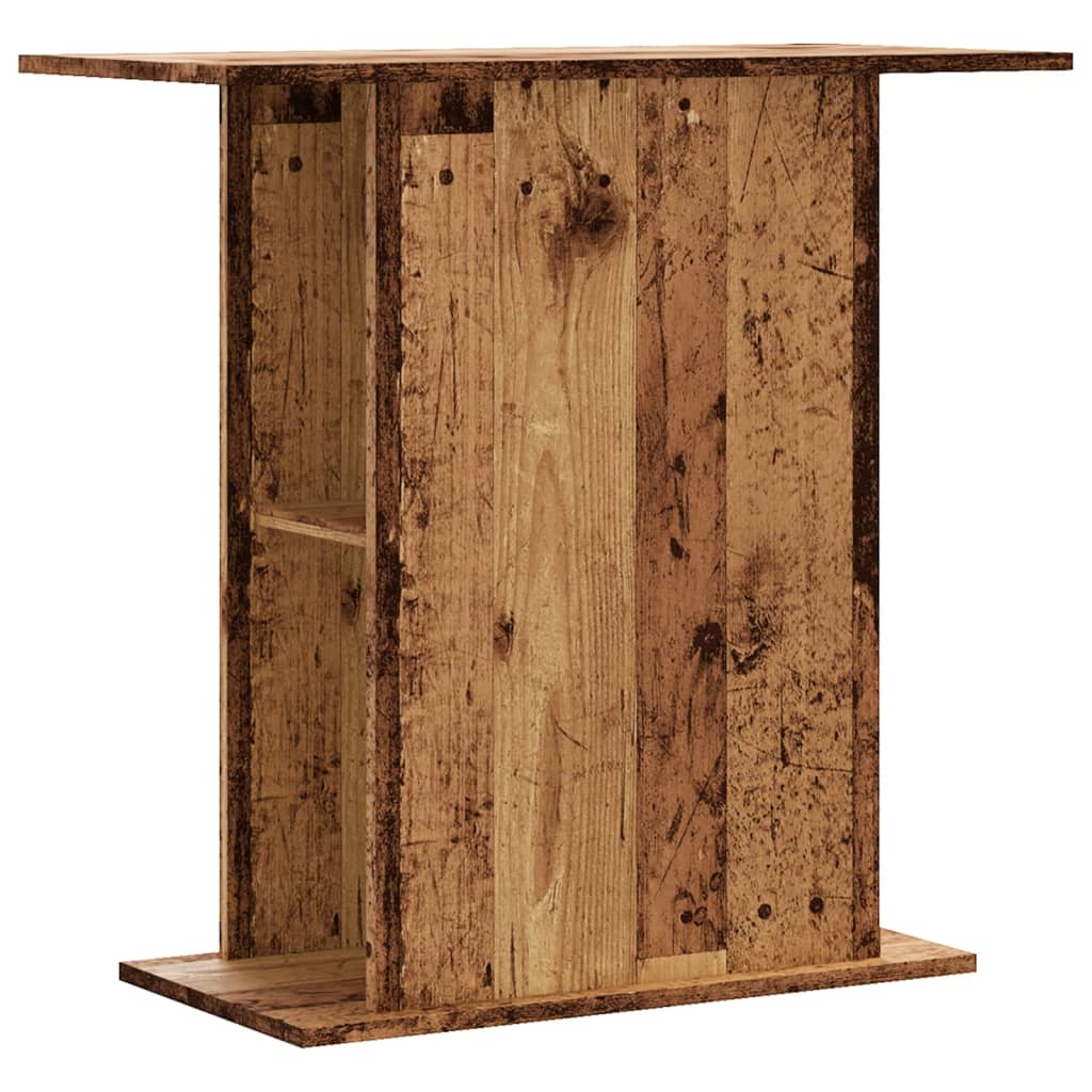 vidaXL Support d'aquarium en bois ancien 36 x 75 x 72,5 cm Bois d'ingénierie - Image 6