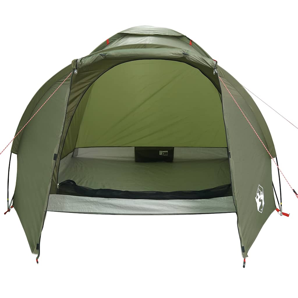 vidaXL Tente de pêche 2 personnes vert olive imperméable - Image 6