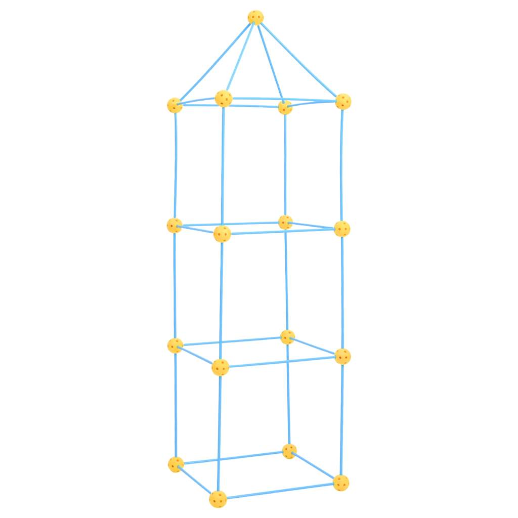 vidaXL Kit de construction de fort pour enfants 72 pcs - Image 4