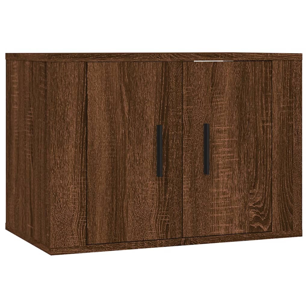 vidaXL Ensemble de meubles TV 3 pcs Chêne marron Bois d'ingénierie - Image 4