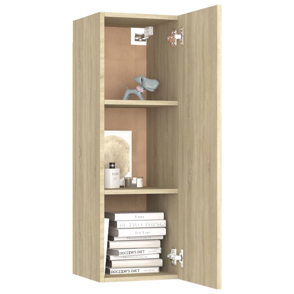 vidaXL Ensemble de meubles TV 4 pcs Chêne sonoma Bois d'ingénierie - Image 5