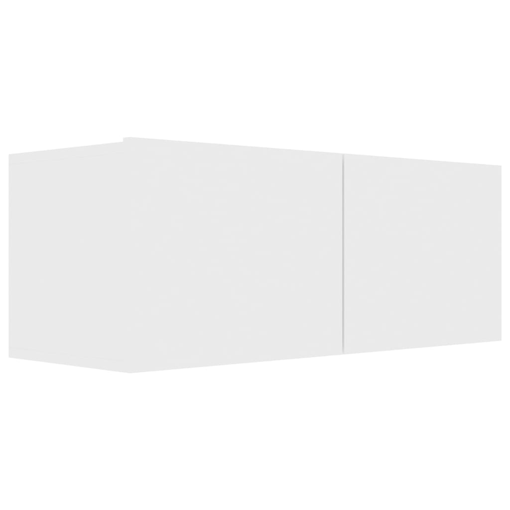 vidaXL Ensemble de meubles TV 4 pcs Blanc Bois d'ingénierie - Image 4