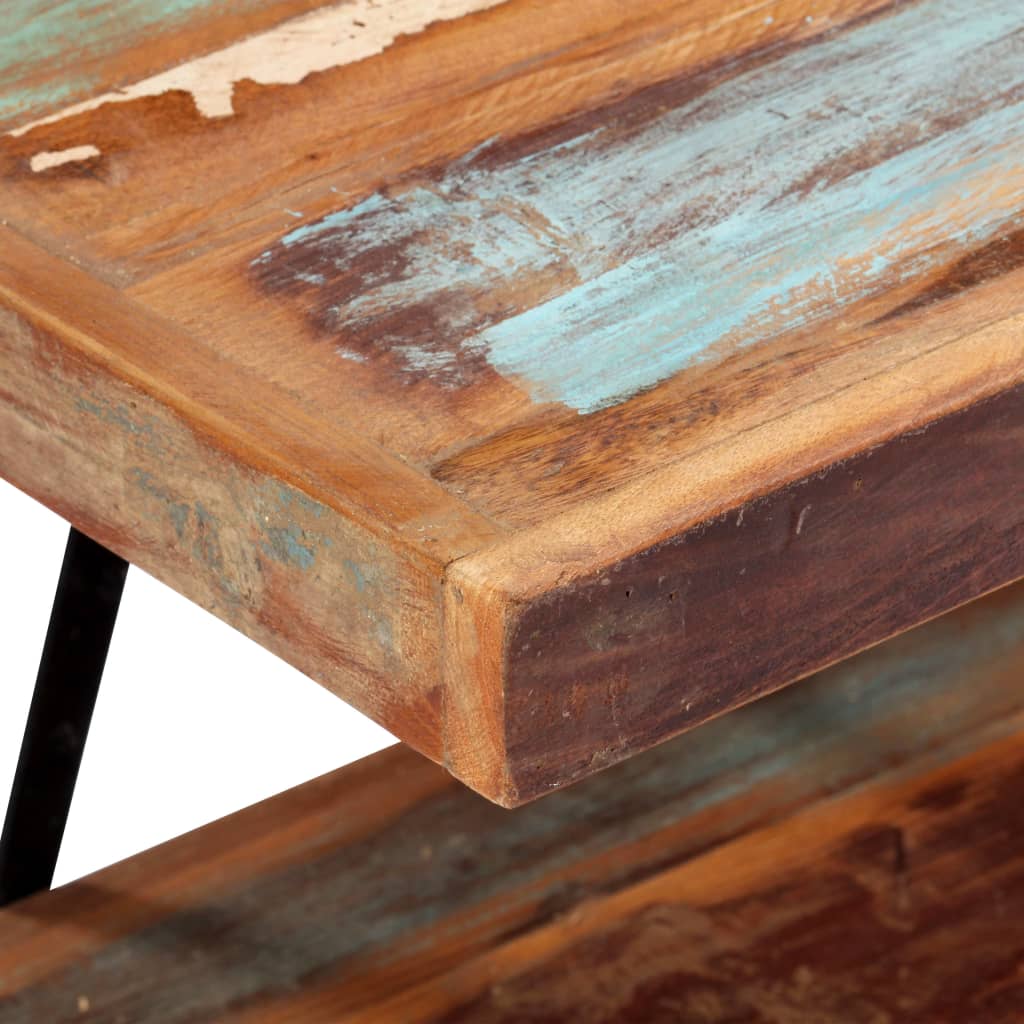 vidaXL Meuble TV 160x40x50 cm Bois de récupération massif - Image 3