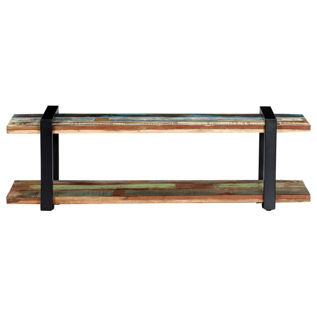 vidaXL Meuble TV 130x40x40 cm Bois de récupération massif - Image 3
