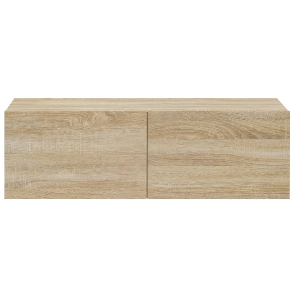vidaXL Ensemble de meubles TV 3 pcs Chêne sonoma Bois d'ingénierie - Image 6