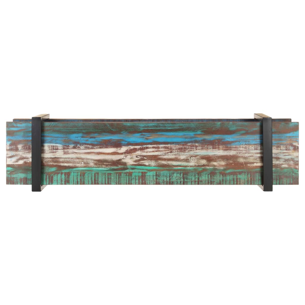 vidaXL Meuble TV 160x40x40 cm Bois de récupération massif - Image 3