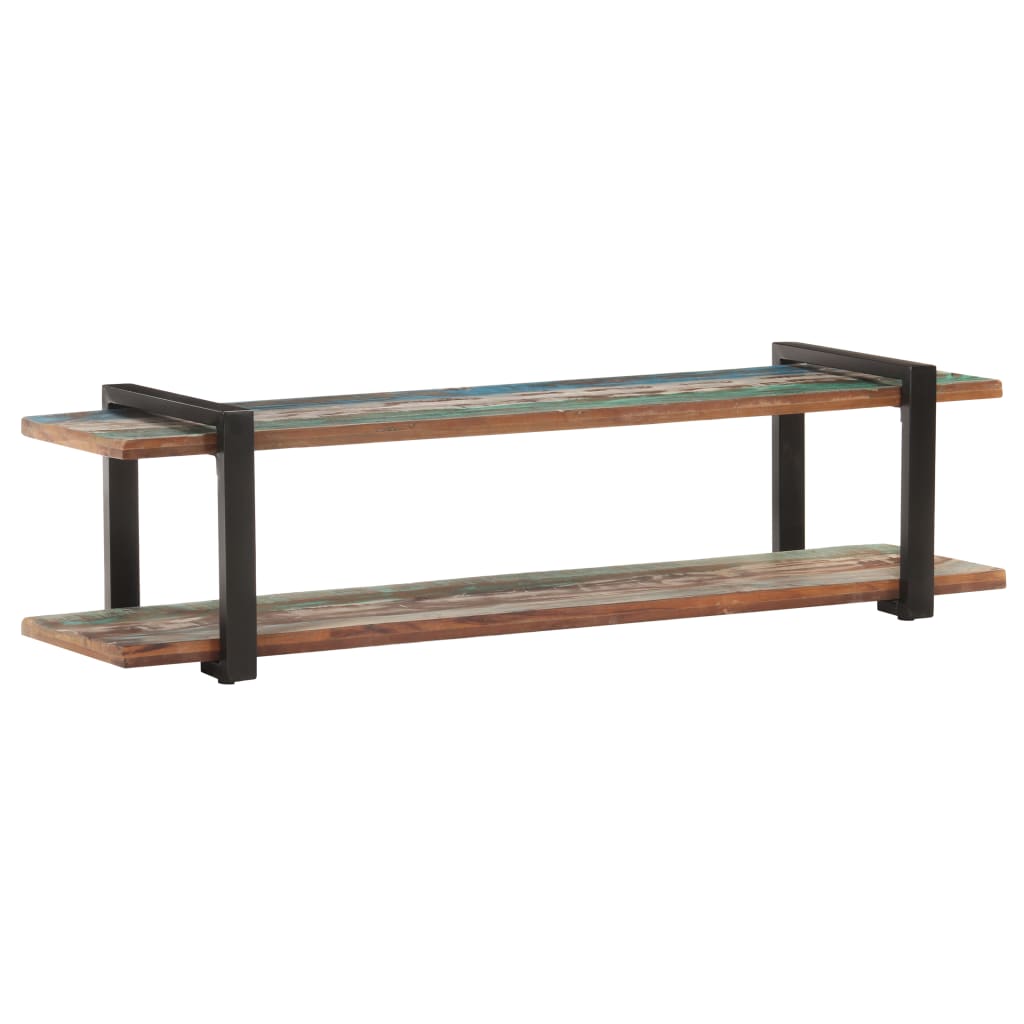 vidaXL Meuble TV 160x40x40 cm Bois de récupération massif - Image 6
