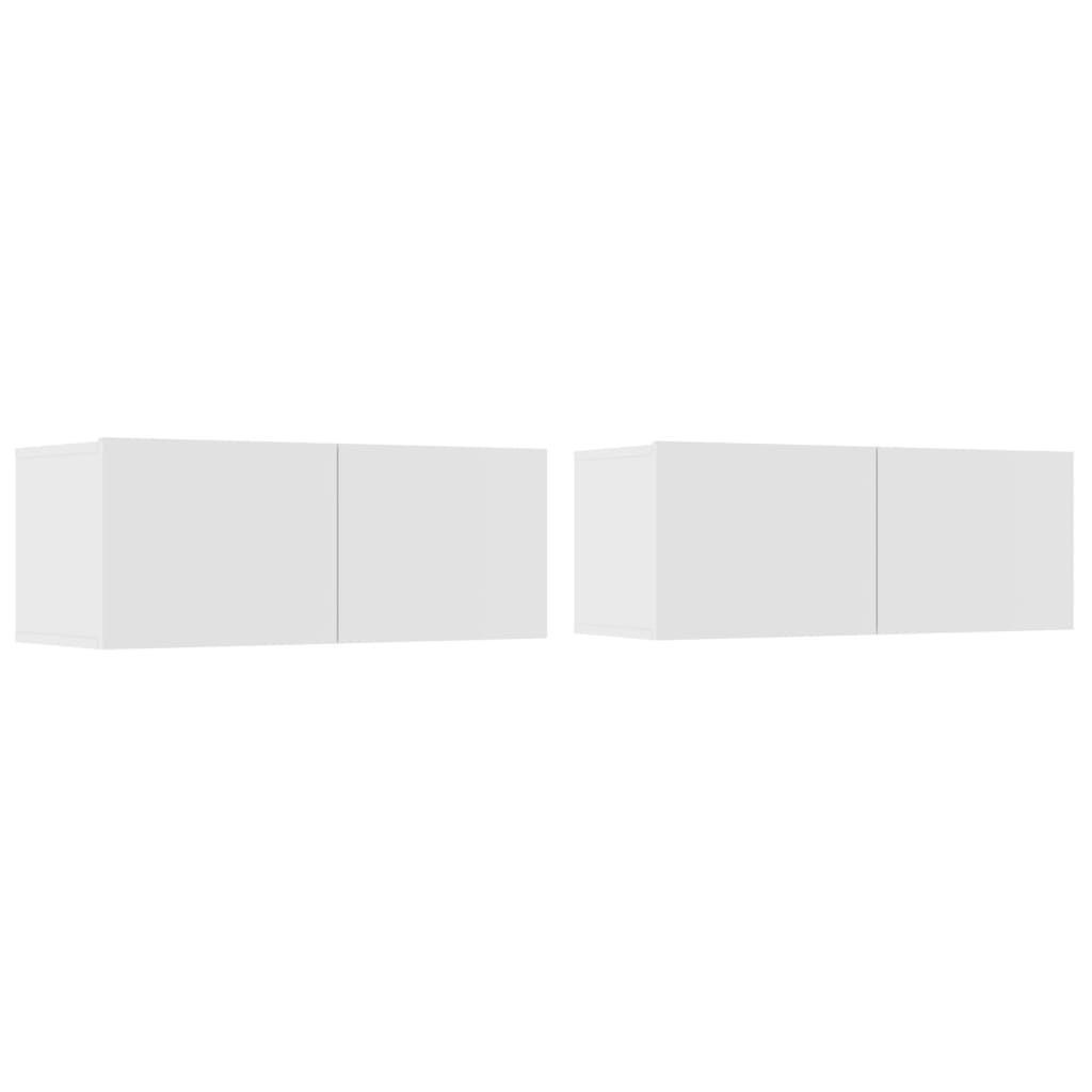 vidaXL Ensemble de meubles TV 6 pcs Blanc Bois d'ingénierie - Image 3