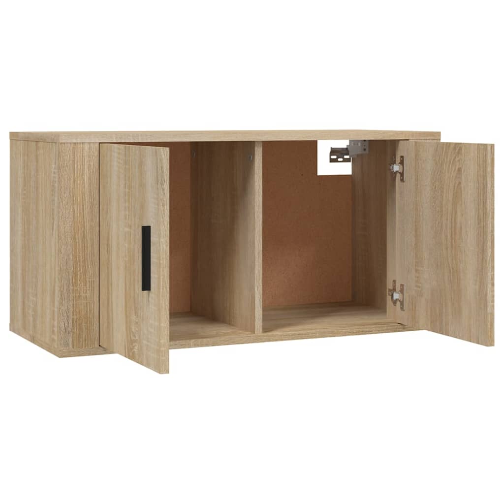 vidaXL Ensemble de meubles TV 3 pcs Chêne sonoma Bois d'ingénierie - Image 5