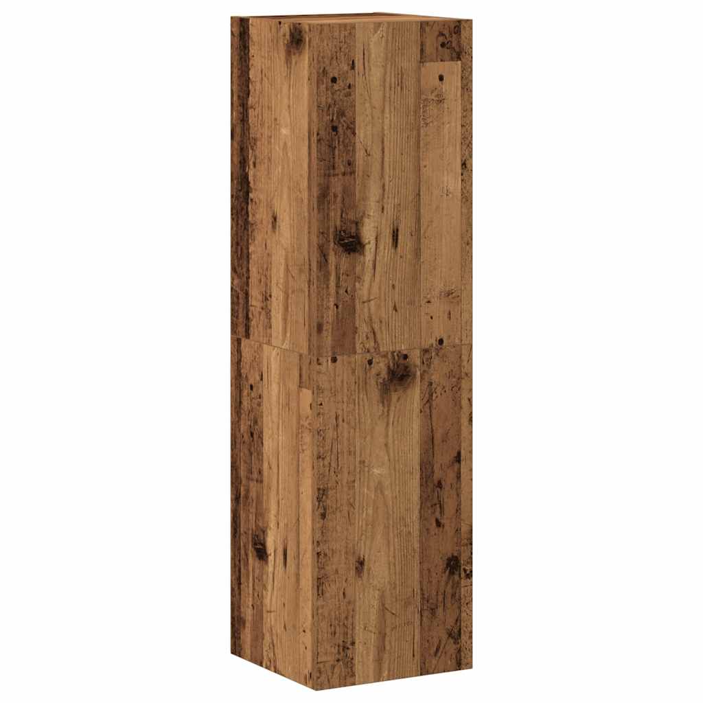 vidaXL Ensemble de meuble TV mural 3 pcs vieux bois bois d'ingénierie - Image 6