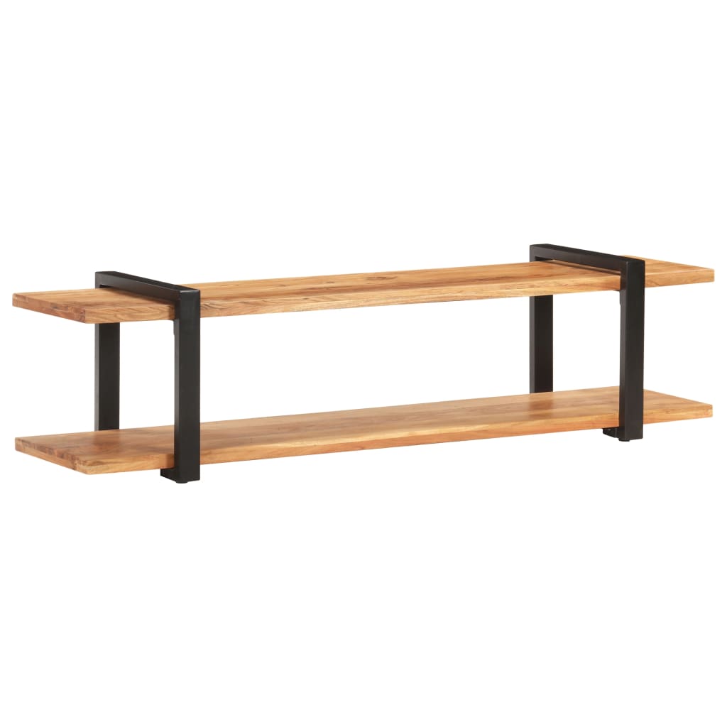 vidaXL Meuble TV 160x40x40 cm Bois d'acacia massif - Image 6